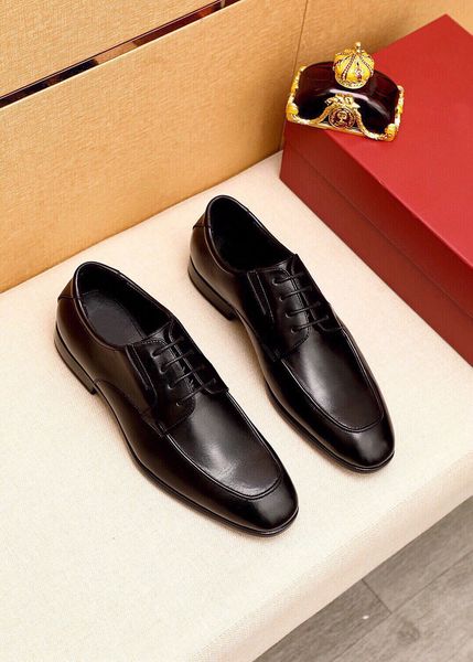 2023 men dress shoes man lace-up business brand designer genuine leather flats men's casual new classic suits oxfords size 38-45, Black
2023 men dress shoes man lace-up business brand designer genuine leather flats men's casual new classic suits oxfords size 38-45, Black