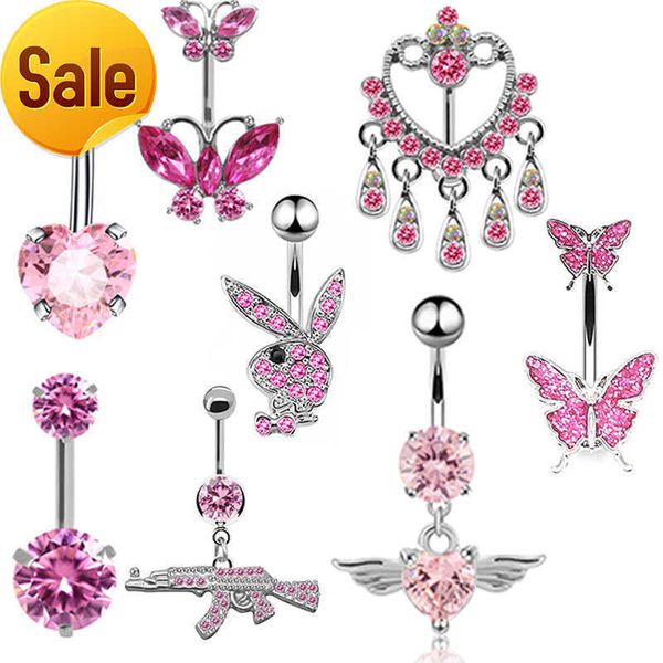 nose rings studs 1pcs romantic pink belly piercing buckle umbilical nail cat head dragonfly pistol butterfly belly button rings piercing jew, Silver
nose rings studs 1pcs romantic pink belly piercing buckle umbilical nail cat head dragonfly pistol butterfly belly button rings piercing jew, Silver