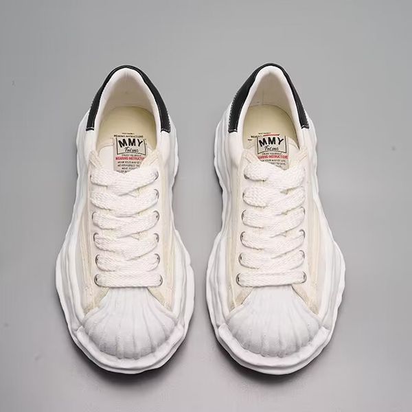 shell toe sneakers flats shoes designers shoe footwear canvas lace-up shaped toe women luxury rubber cap mmy maison mihara yasuhiro hank ori, Black
shell toe sneakers flats shoes designers shoe footwear canvas lace-up shaped toe women luxury rubber cap mmy maison mihara yasuhiro hank ori, Black