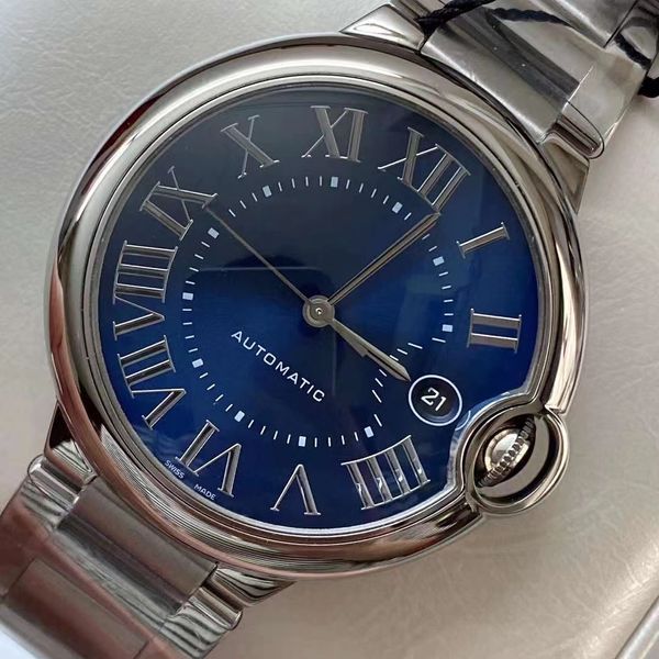 designer watch men's and women's same mechanical watch silver dial 36mm/40mm original 2824 super movement fully automatic winding, Slivery;brown
designer watch men's and women's same mechanical watch silver dial 36mm/40mm original 2824 super movement fully automatic winding, Slivery;brown