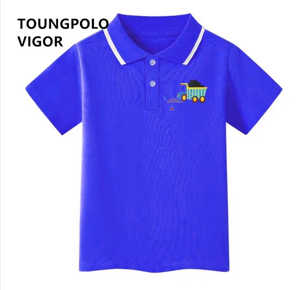 toungpolo vigor transport children's polo short sleeve t-shirt custom designed clothes team uniform school ball uniform, Blue
toungpolo vigor transport children's polo short sleeve t-shirt custom designed clothes team uniform school ball uniform, Blue