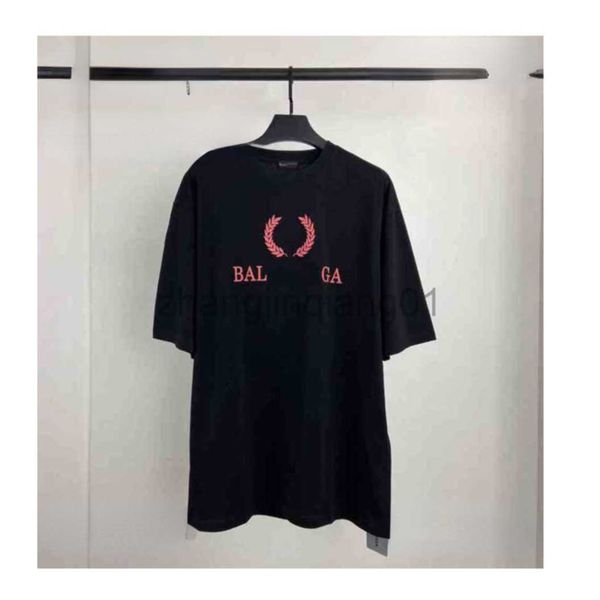 designer balanciagas t shirt luxury fashion spring summer classic wheat printed mens womens lovers cotton leisure loose short balenciga tee, White;black
designer balanciagas t shirt luxury fashion spring summer classic wheat printed mens womens lovers cotton leisure loose short balenciga tee, White;black