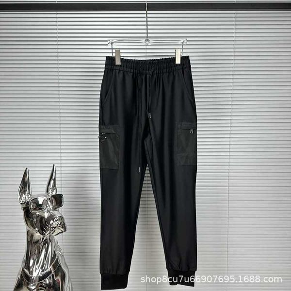 Men's Pants High version P family celebrity same style solid color side pockets custom woven and dyed casual loose couple pants BREU, Black
Men's Pants High version P family celebrity same style solid color side pockets custom woven and dyed casual loose couple pants BREU, Black