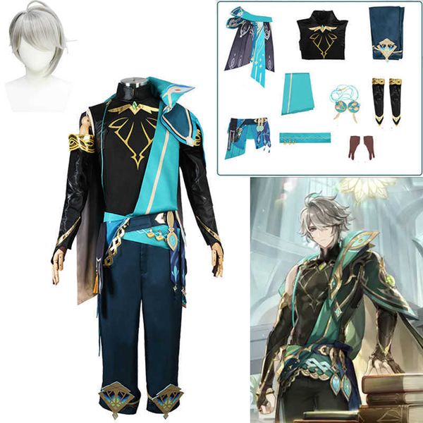 cosplay wigs kostum cosplay anime genshin impact alhailham wig pakaian penampilan pesta halloween kostum seragam permainan untuk pria j23050, Black
cosplay wigs kostum cosplay anime genshin impact alhailham wig pakaian penampilan pesta halloween kostum seragam permainan untuk pria j23050, Black