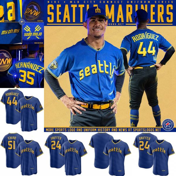 ken griffey jr. mariners city connect baseball jerseys julio rodriguez robbie ray suzuki ichiro ty france kolten wong crawford edgar martine, Blue;black
ken griffey jr. mariners city connect baseball jerseys julio rodriguez robbie ray suzuki ichiro ty france kolten wong crawford edgar martine, Blue;black