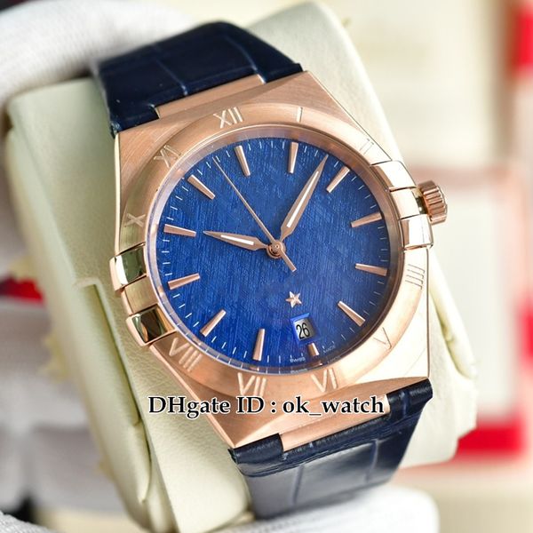 new 39mm automatic mens watch 131.53.39.20.03.001 blue dial date rose gold case leather strap gents popular watches 14 colors, Slivery;brown
new 39mm automatic mens watch 131.53.39.20.03.001 blue dial date rose gold case leather strap gents popular watches 14 colors, Slivery;brown