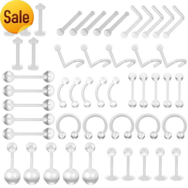 popular umbilical eyebrow tongue uv soft rod plug lip nose ear nail body puncture jewelry, Silver
popular umbilical eyebrow tongue uv soft rod plug lip nose ear nail body puncture jewelry, Silver