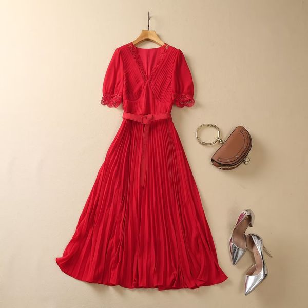 casual dress lace dress v-neck spliced lace short sleeve light two color fashion slim fit open decorative gift band 2023 spring/summer new s, Black;gray
casual dress lace dress v-neck spliced lace short sleeve light two color fashion slim fit open decorative gift band 2023 spring/summer new s, Black;gray