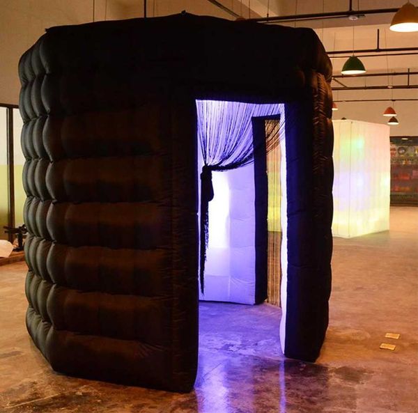 3x3x2.4m led lighting black octagon inflatable p booth tent enclosure pbooth for rental with 2 doors, Black;white
3x3x2.4m led lighting black octagon inflatable p booth tent enclosure pbooth for rental with 2 doors, Black;white