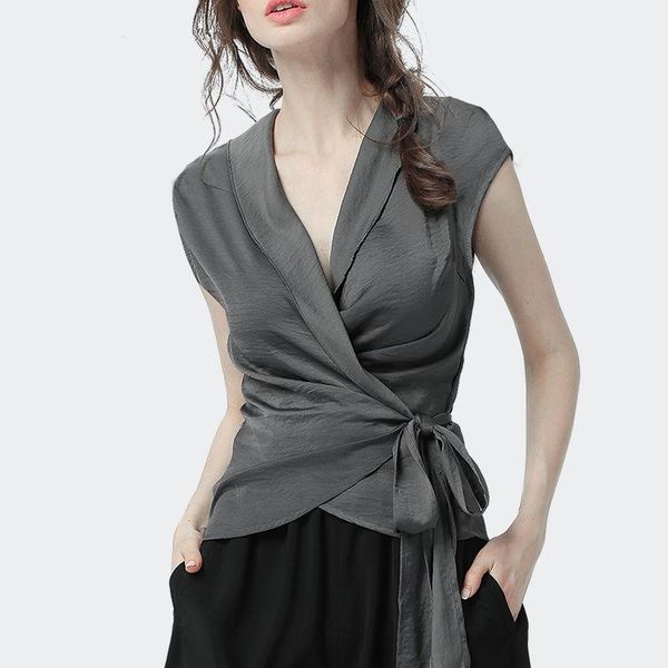 tanks summer elegant vest women's lace up chiffon bow tie black waist cross 2021 fashion, Black;white
tanks summer elegant vest women's lace up chiffon bow tie black waist cross 2021 fashion, Black;white