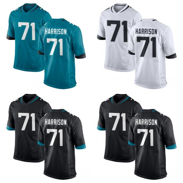 #71 anton harrison football jerseys teal black white men women youth, Black;red
#71 anton harrison football jerseys teal black white men women youth, Black;red
