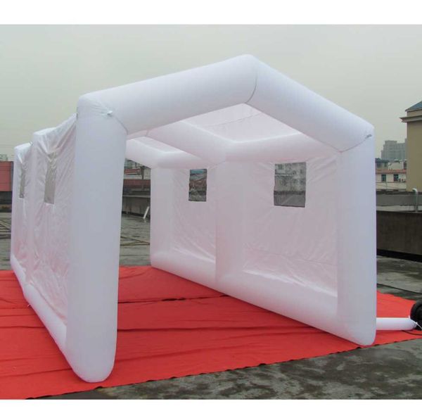 8x4m company promotional white inflatable car wash tent packing garage advertising party tent with windows for outdoor events, Black;white
8x4m company promotional white inflatable car wash tent packing garage advertising party tent with windows for outdoor events, Black;white