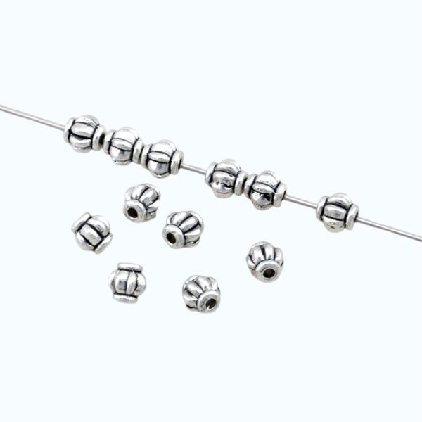 500pcs antique silver alloy lantern spacer bead 4mm for jewelry making bracelet necklace diy accessories d2, Bronze;silver
500pcs antique silver alloy lantern spacer bead 4mm for jewelry making bracelet necklace diy accessories d2, Bronze;silver