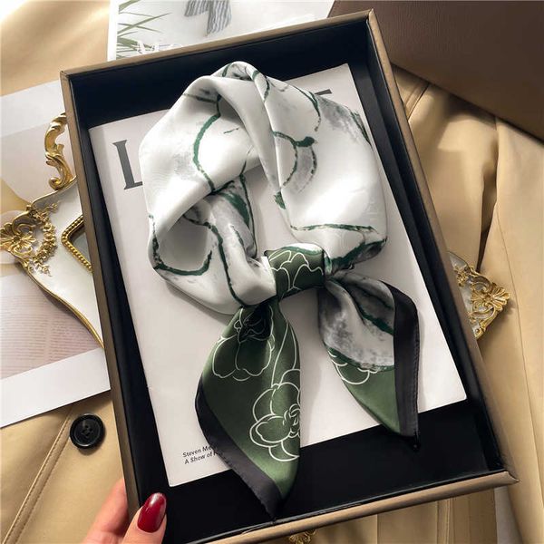 scarves luxury brand silk square scarf for women shawl satin hijab neckerchief female ribbon headband fashion wraps bandana 2023 new j230428, Blue;gray
scarves luxury brand silk square scarf for women shawl satin hijab neckerchief female ribbon headband fashion wraps bandana 2023 new j230428, Blue;gray
