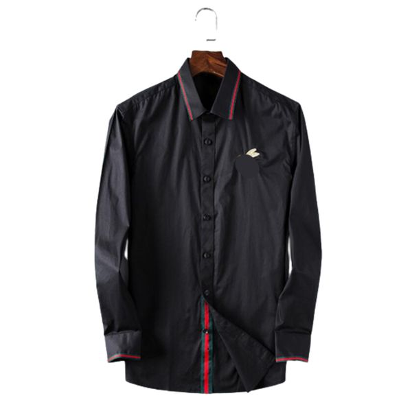 luxury designer men's casual shirtst fashion casual shirt brand spring and autumn slim the most fashionable clothing, White;black
luxury designer men's casual shirtst fashion casual shirt brand spring and autumn slim the most fashionable clothing, White;black