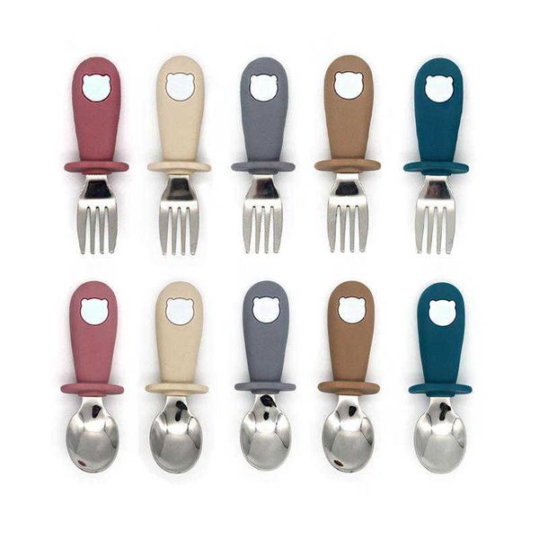 cups dishes utensils 2pc/set baby silicone tableware children stainless steel dinnerware toddler cutlery cartoon infant food feeding spoon f
cups dishes utensils 2pc/set baby silicone tableware children stainless steel dinnerware toddler cutlery cartoon infant food feeding spoon f