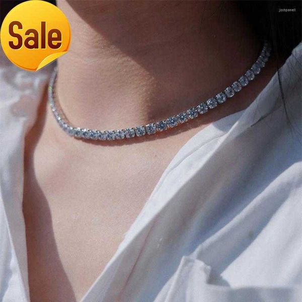 pendant necklaces rakol tennis chain necklace for women simple multicolor round cubic zirconia crystal choker hiphop neck accessories, Silver
pendant necklaces rakol tennis chain necklace for women simple multicolor round cubic zirconia crystal choker hiphop neck accessories, Silver