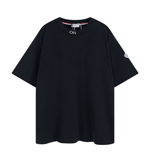 luxury designer shirts pure cotton crewneck short sleeve polos casual sports alphabet print embroidered t shirt black and white monclair men, White;black
luxury designer shirts pure cotton crewneck short sleeve polos casual sports alphabet print embroidered t shirt black and white monclair men, White;black