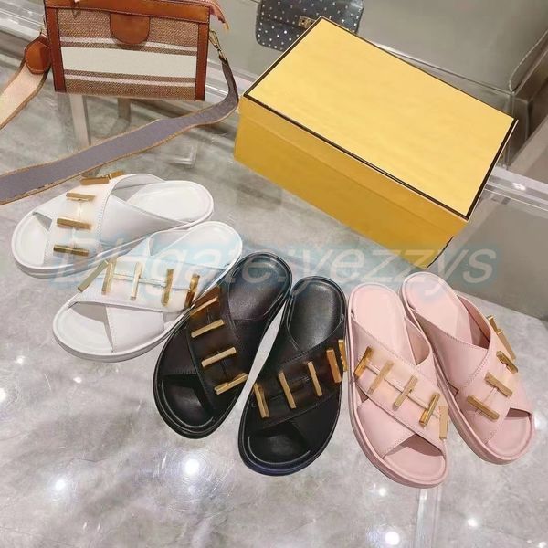 2023 luxury woman slipper f letter graphy sandal designer shoe leather man slides crossover band golden metal slide summer pool sandal fast, Black
2023 luxury woman slipper f letter graphy sandal designer shoe leather man slides crossover band golden metal slide summer pool sandal fast, Black