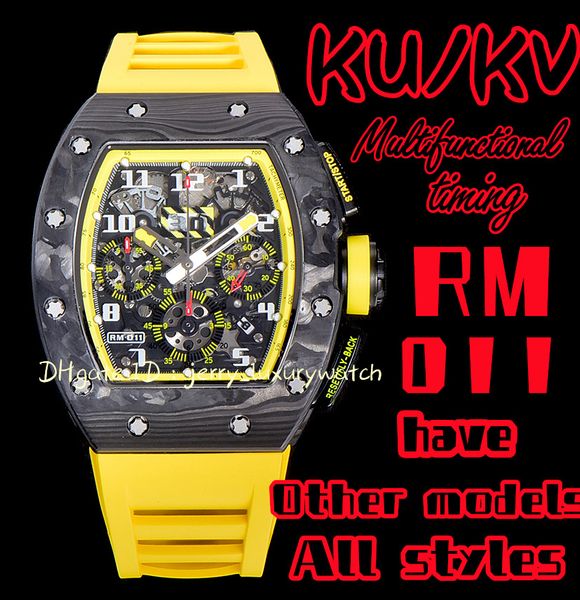 ku / kv 001 rmac2 luxury men's watch multi-function chronograph watch 50* 42.70mm rubber strap with fine steel case 7750 automatic mech, Slivery;brown
ku / kv 001 rmac2 luxury men's watch multi-function chronograph watch 50* 42.70mm rubber strap with fine steel case 7750 automatic mech, Slivery;brown