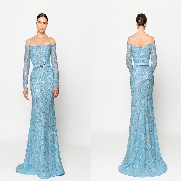 elegant mermaid prom dresses jewel applicants long sleeves with belt zipper backless court gown custom made court gown plus size party dress, Black
elegant mermaid prom dresses jewel applicants long sleeves with belt zipper backless court gown custom made court gown plus size party dress, Black