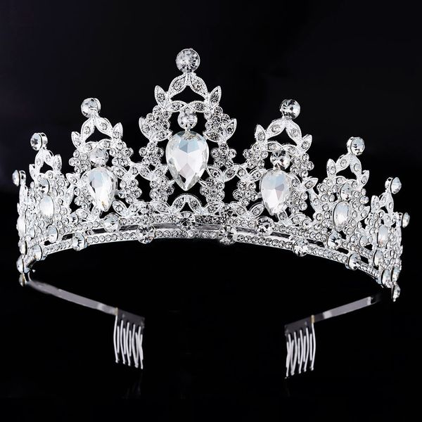jewel bride wedding bridesmaid insert crown birthday wedding party headwear crown hair band, Silver
jewel bride wedding bridesmaid insert crown birthday wedding party headwear crown hair band, Silver