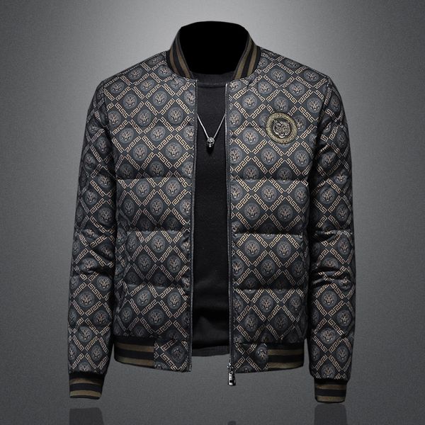 handsome plus size casual men's down jacket flower graffiti ladies winter coat trend short shiny stand collar lightweight 5 jpit, Black
handsome plus size casual men's down jacket flower graffiti ladies winter coat trend short shiny stand collar lightweight 5 jpit, Black