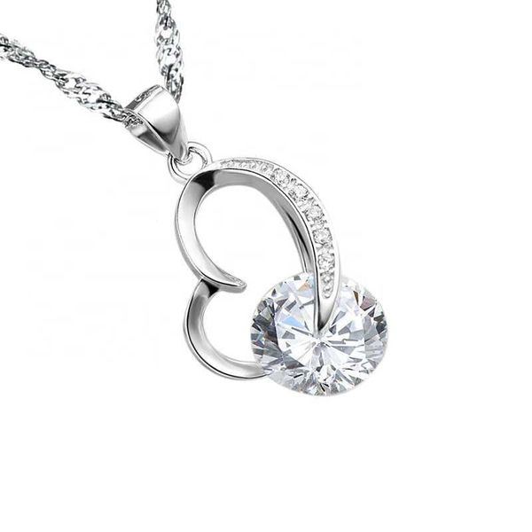 link, chain ddw19 925 sterling silver hollow out love heart and bling cubic zirconia pendant jewelry for women jewelry, Black
link, chain ddw19 925 sterling silver hollow out love heart and bling cubic zirconia pendant jewelry for women jewelry, Black