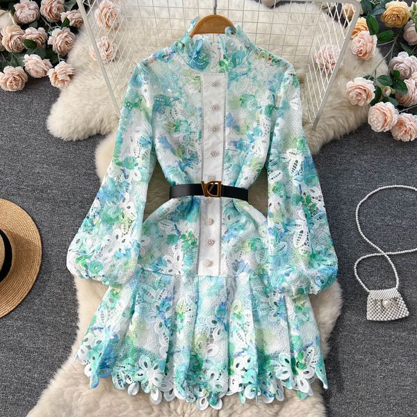 casual dresses 2023 women fashion dress emboridery hollow out lace patchwork stand collar long sleeve spring autumn slim fit mini dress for, Black;gray
casual dresses 2023 women fashion dress emboridery hollow out lace patchwork stand collar long sleeve spring autumn slim fit mini dress for, Black;gray