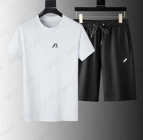 summer mens white designer clothes sets classic fashion casual loose luxury short sleeve suit brand letter logo print design male tracksuit, Gray
summer mens white designer clothes sets classic fashion casual loose luxury short sleeve suit brand letter logo print design male tracksuit, Gray