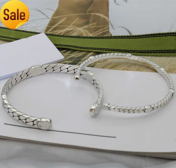 new fashion striped letter bracelet simple universal silver plated retro bracelet supply nrj, Black
new fashion striped letter bracelet simple universal silver plated retro bracelet supply nrj, Black