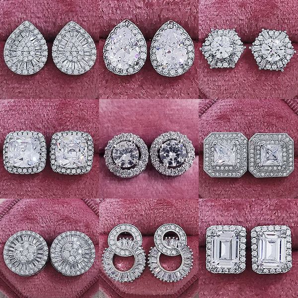 designer zircon women's stud earrings gemstone diamond earrings temperament jewelry valentine's day gift wholesale, Golden
designer zircon women's stud earrings gemstone diamond earrings temperament jewelry valentine's day gift wholesale, Golden