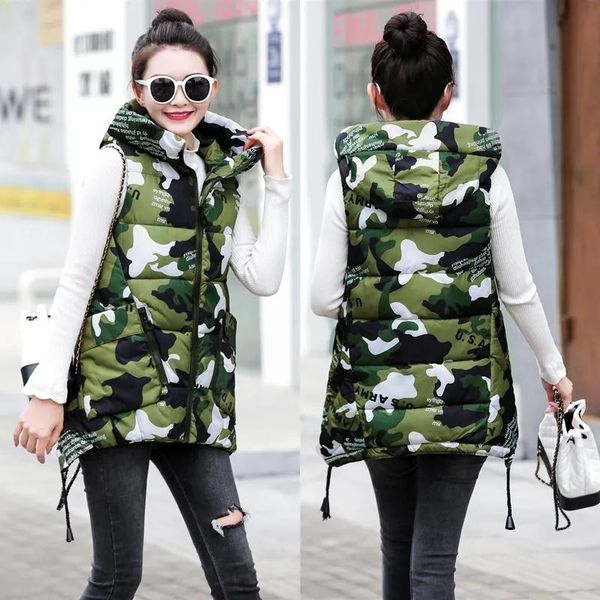 leather 2022 autumn winter women puffer jacket vest thick new cotton sleeveless waistcoat coats zipper hooded collar jacket plus size, Black
leather 2022 autumn winter women puffer jacket vest thick new cotton sleeveless waistcoat coats zipper hooded collar jacket plus size, Black