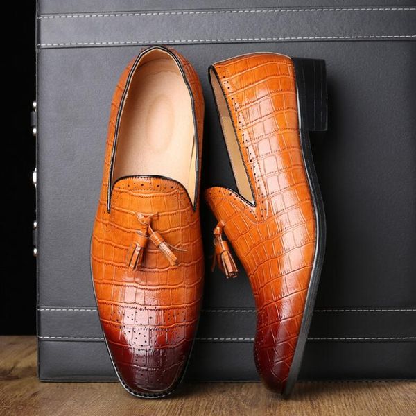 2023 classic men's casual loafers driving shoes moccasin fashion male comfortable autumn leather shoes men lazy tassel dress shoes, Black
2023 classic men's casual loafers driving shoes moccasin fashion male comfortable autumn leather shoes men lazy tassel dress shoes, Black