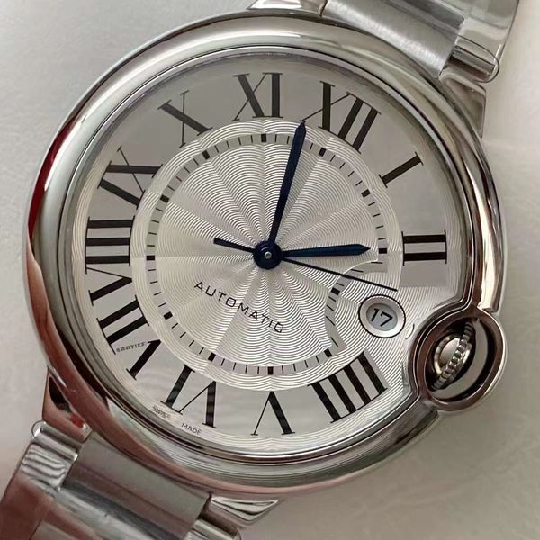 designer watch neutral mechanical watch silver dial 36mm/40mm original japanese 8215 super movement fully automatic winding waterproof luxur, Slivery;brown
designer watch neutral mechanical watch silver dial 36mm/40mm original japanese 8215 super movement fully automatic winding waterproof luxur, Slivery;brown