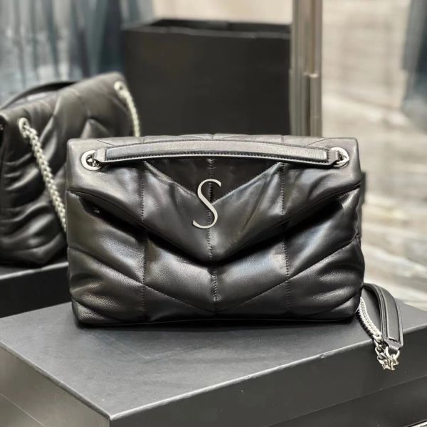 luxury designer puffer bag classic tote handbag leather lambskin shoulder bag womens men cross body wallet pochette black purse clutch bag
luxury designer puffer bag classic tote handbag leather lambskin shoulder bag womens men cross body wallet pochette black purse clutch bag