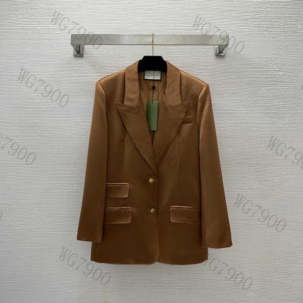 brand designer womne jackets 2023ss high end suit jackets simple two button long sleeve blazer plus size s m xl, Black;brown
brand designer womne jackets 2023ss high end suit jackets simple two button long sleeve blazer plus size s m xl, Black;brown