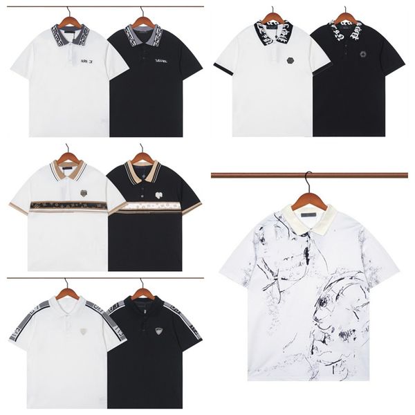 2023 summer polo shirt men's lapel short sleeve t-shirt european station fashion9m-2xl01, White;black
2023 summer polo shirt men's lapel short sleeve t-shirt european station fashion9m-2xl01, White;black