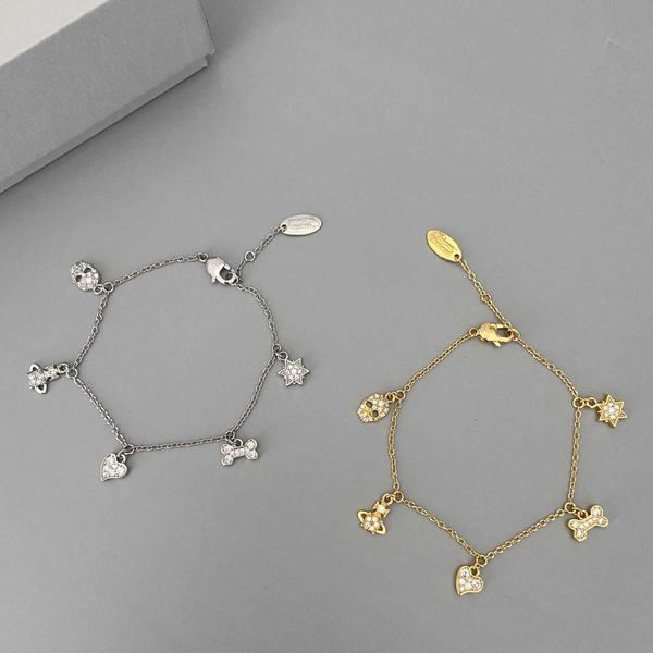 star moon 2022 western empress dowager's new mini pendant saturn bracelet simple fashionable korean version is light and luxurious, Golden;silver
star moon 2022 western empress dowager's new mini pendant saturn bracelet simple fashionable korean version is light and luxurious, Golden;silver