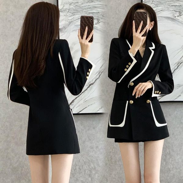 pants spring women blazer 2022 new autumn ladies thin suit coat plus size long sleeve black blazer double breasted overcoat femme, White
pants spring women blazer 2022 new autumn ladies thin suit coat plus size long sleeve black blazer double breasted overcoat femme, White
