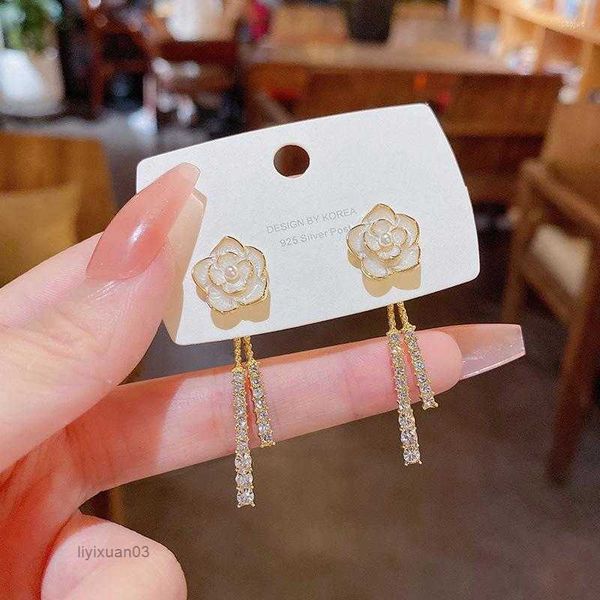 stud stud earrings s925 silver needle camellia women's fashion micro-encrusted flower light luxury all-match ear jewelry q4s1q4s1, Golden;silver
stud stud earrings s925 silver needle camellia women's fashion micro-encrusted flower light luxury all-match ear jewelry q4s1q4s1, Golden;silver
