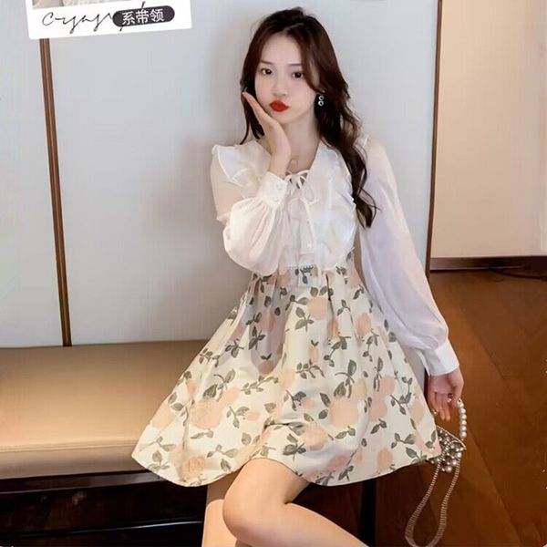 multi-size sweet ruffled dress western style new apricot long-sleeved chiffon skirt french palace style skirt women's clothing casual d, Black;gray
multi-size sweet ruffled dress western style new apricot long-sleeved chiffon skirt french palace style skirt women's clothing casual d, Black;gray
