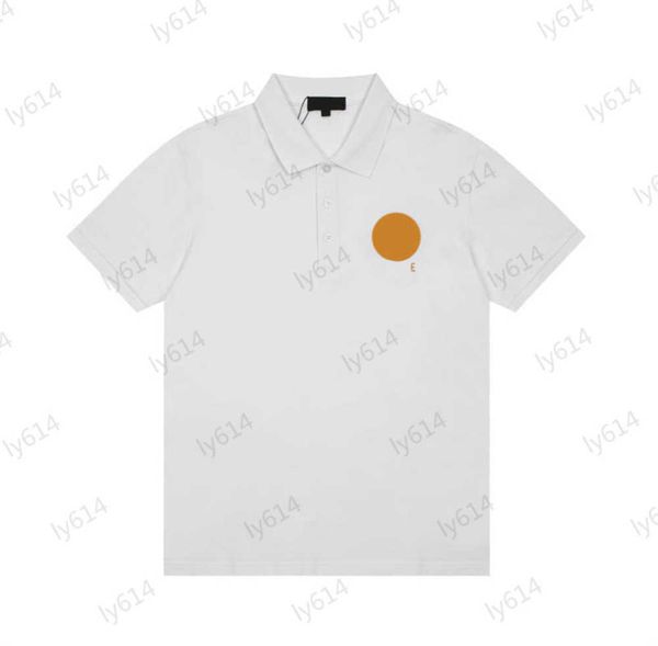 white polos medusa gold figure embroidered decorative lapel button fashion tees bead ground cotton fabric breathable sweat-absorbing elastic, White;black
white polos medusa gold figure embroidered decorative lapel button fashion tees bead ground cotton fabric breathable sweat-absorbing elastic, White;black