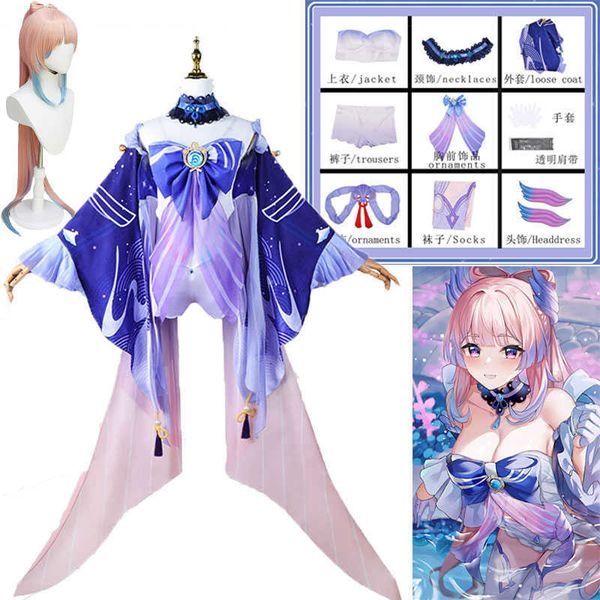 cosplay wigs game genshin impact kokomi cosplay costume sangonomiya kokomi wig shoes women halloween party fancy dress outfit full set j2305, Black
cosplay wigs game genshin impact kokomi cosplay costume sangonomiya kokomi wig shoes women halloween party fancy dress outfit full set j2305, Black