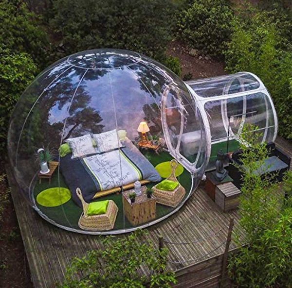 3m beautiful inflatable bubble dome tentdiameter l with blower factory wholesale transparent bubble house, Black;white 
3m beautiful inflatable bubble dome tentdiameter l with blower factory wholesale transparent bubble house, Black;white