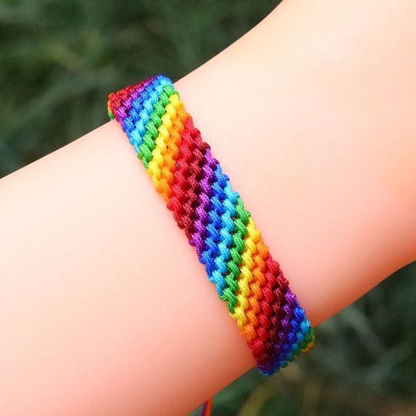 beautiful handmade rainbow bracelet jewelry colorful rope link bohemian bracelets for womens gift, Golden;silver
beautiful handmade rainbow bracelet jewelry colorful rope link bohemian bracelets for womens gift, Golden;silver