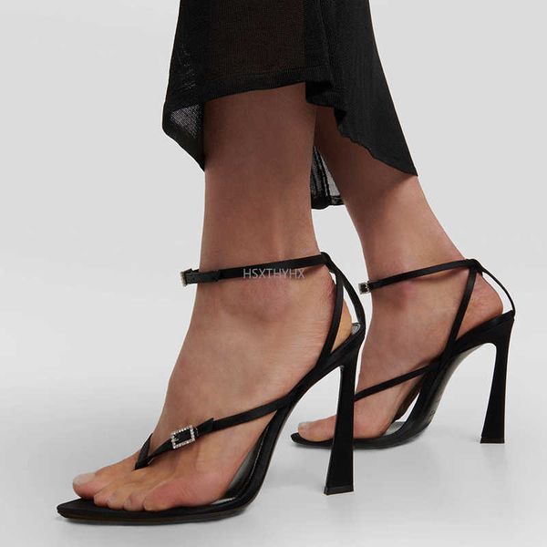 sandals new summer clip toe buckle strap women sandals banquet party stiletto high heels flip flop designer shoes j230428, Black
sandals new summer clip toe buckle strap women sandals banquet party stiletto high heels flip flop designer shoes j230428, Black