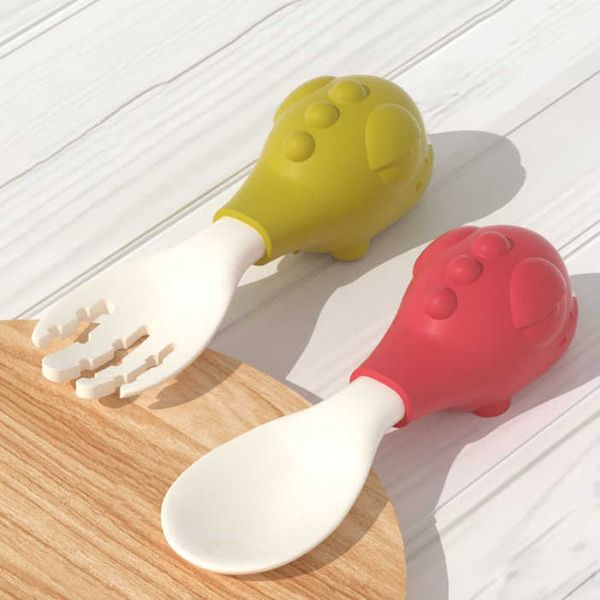 cups dishes utensils 2pcs/set baby spoon fork pp+tpe children cutlery set feeding baby tableware training soft head learn spoon set short ea
cups dishes utensils 2pcs/set baby spoon fork pp+tpe children cutlery set feeding baby tableware training soft head learn spoon set short ea