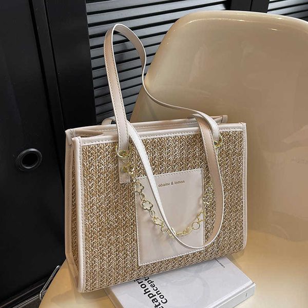 nxy summer trendy straw weaving luxury designer tote casual fashion versatile for women shoulder bags beach travel big handbags 230424
nxy summer trendy straw weaving luxury designer tote casual fashion versatile for women shoulder bags beach travel big handbags 230424