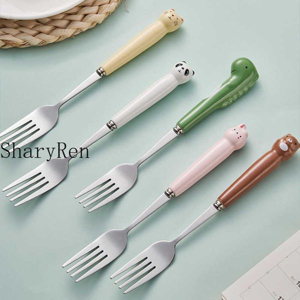 cups dishes utensils cartoon dinosaur pink rabbit baby spoon fork stainless steel children's cutlery panda yellow cat feeding spoon for 
cups dishes utensils cartoon dinosaur pink rabbit baby spoon fork stainless steel children's cutlery panda yellow cat feeding spoon for